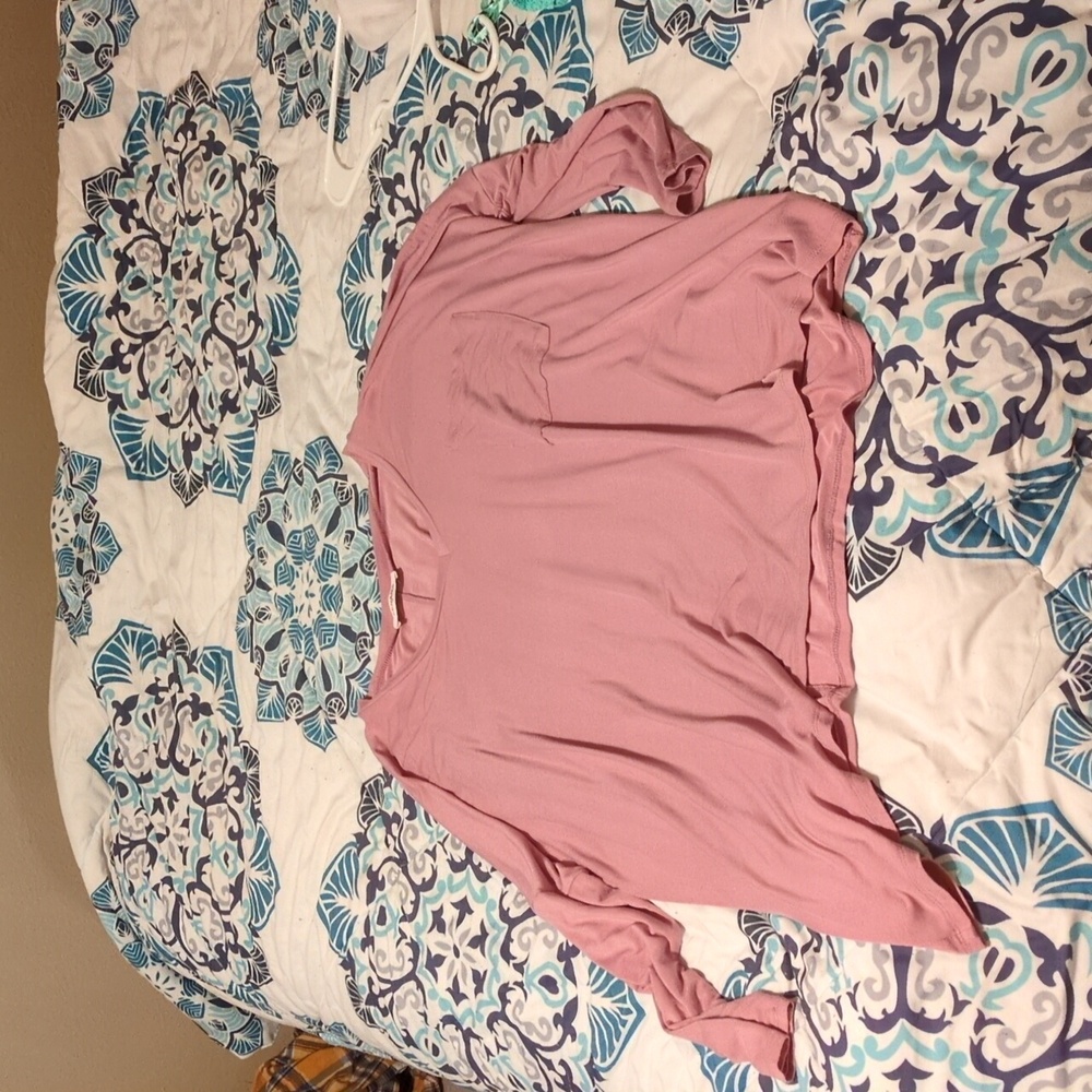 Zenana Outfitters Mauve Long Sleeve Top